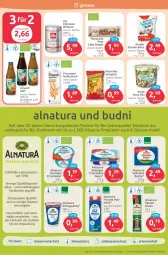 Gazetka promocyjna Budni - Prospekte - Gazetka - ważna od 22.07 do 22.07.2023 - strona 6 - produkty: bio, bohne, bohnen, butter, decke, drink, eis, ente, espresso, frischkäse, gin, hafer, Haferdrink, Käse, Kinder, Körniger Frischkäse, lebensmittel, milch, natur, natura, nuss, pom-bär, reis, riegel, saft, sahne, salami, schlagsahne, schoko, snack, Ti, wasser, zucker