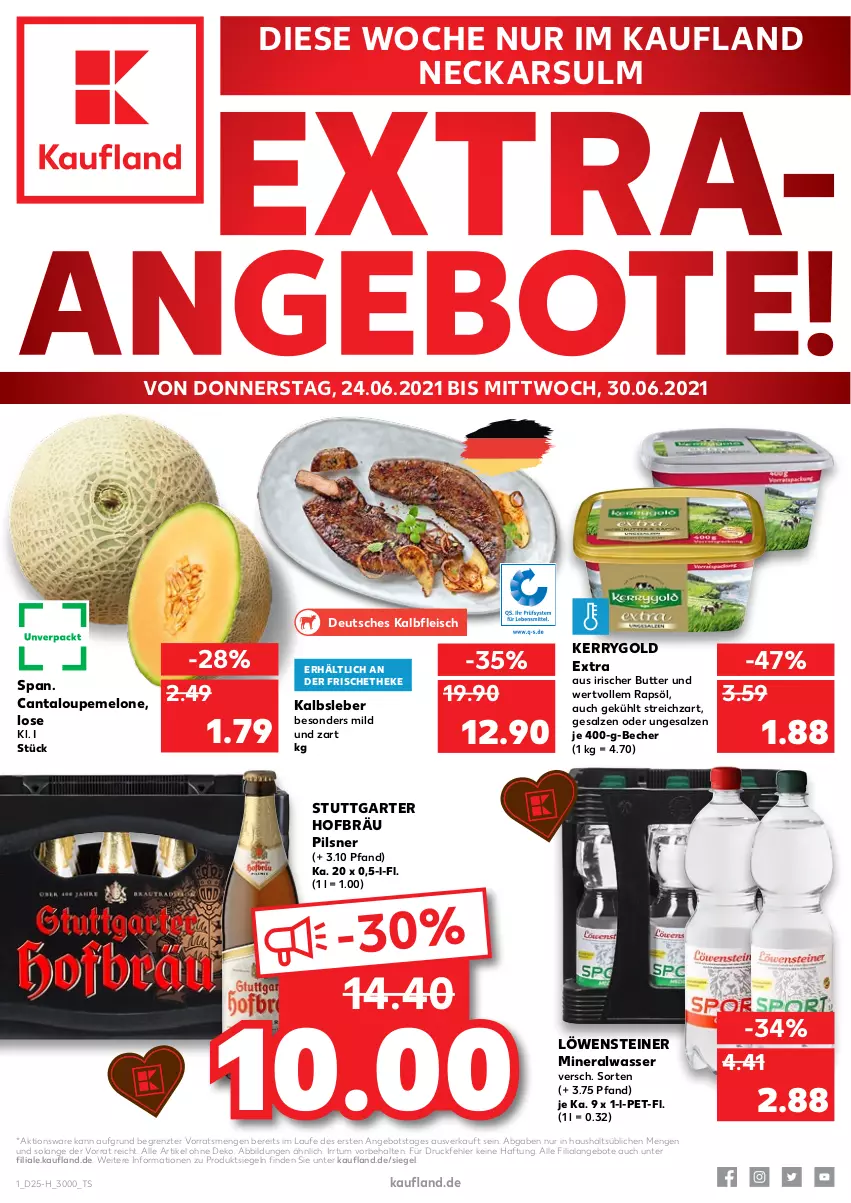 Aktueller Prospekt Kaufland - Spezielle Angebote - von 24.06 bis 30.06.2021 - strona 1