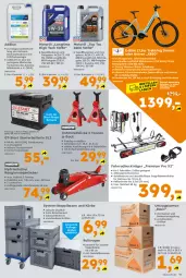 Gazetka promocyjna  - Gazetka - ważna od 27.02 do 27.02.2026 - strona 11 - produkty: adblue, akku, auto, batterie, Brei, decke, Deckel, Diesel, E-Bike, eis, elle, ente, Fahrrad, Fahrradheckträger, Heckträger, kraft, lebensmittel, longlife, messer, nexus, reifen, reis, riegel, rwe, Schal, shimano, Spezi, System-Stapelboxen und Körbe, teller, Ti, umzugskarton