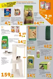 Gazetka promocyjna  - Gazetka - ważna od 27.02 do 27.02.2026 - strona 15 - produkty: Bau, beutel, binden, bio, eis, ente, gin, Heu, Holz, hühner, hundesnack, hundesnacks, Katzenstreu, Kratzbaum, LG, nassfutter, nerf, Plüsch, rezept, ring, rinti, sac, snack, snacks, tee, Ti, trockenfutter, ZTE