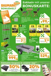 Gazetka promocyjna  - Gazetka - ważna od 27.02 do 27.02.2026 - strona 16 - produkty: angebot, Anhänger, auer, Bau, coupon, coupons, eis, Fahrrad, globus fachmärkte, Holz, Klappstühl, LG, mauermörtel, reifen, reis, resa, sac, schläuche, Stühl, Ti, tisch, wasser, werkzeug, Zement