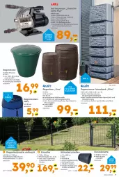 Gazetka promocyjna  - Gazetka - ważna od 27.02 do 27.02.2026 - strona 9 - produkty: aqua, Clin, decke, Deckel, Draht, edelstahl, eier, garnitur, Garten, Gartenpumpe, Holz, natur, recyclingmaterial, reifen, Ria, ring, Ti, wasser, Zelt