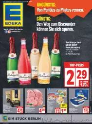 Gazetka promocyjna Edeka - Angebote der Woche - Gazetka - ważna od 09.04 do 09.04.2022 - strona 3 - produkty: angebot, deka, discount, ecco, eis, ente, flasche, frucht, fruchtsecco, reis, sekt, Ti, top-preis