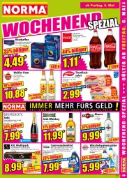 Gazetka promocyjna Norma - Norma - Gazetka - ważna od 09.05 do 09.05.2022 - strona 15 - produkty: bio, biozidprodukte, Cap, colorwaschmittel, Cous Cous, cuvée, erfrischungsgetränk, fisch, flasche, gelee, getränk, hygienespüler, irish whiskey, kaffee, linsen, Rauch, röstkaffee, rum, rwe, salat, sauce, sekt, snack, snacks, thunfisch, Thunfischsalat, Ti, waschmittel, whiskey