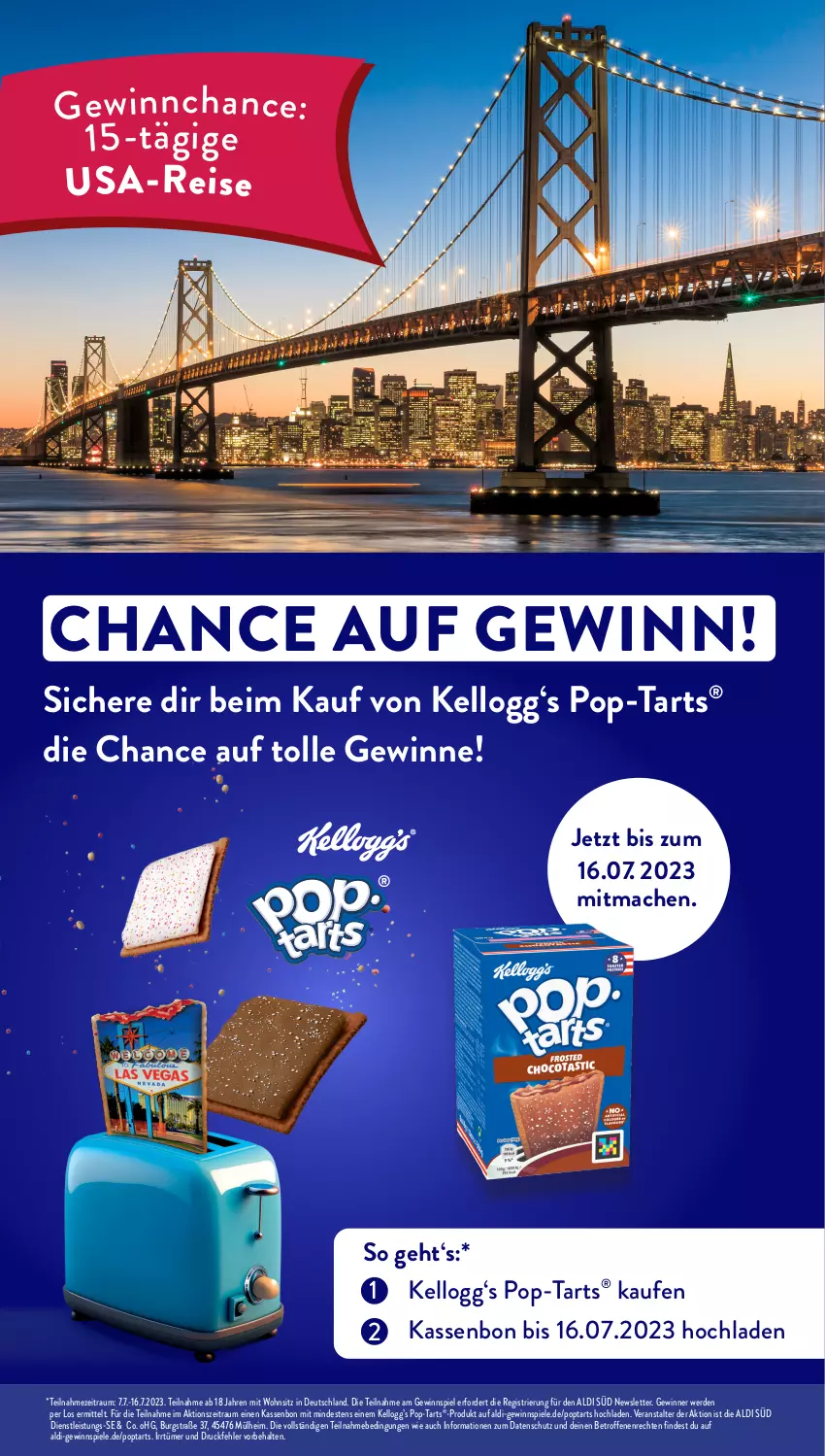 Aktueller Prospekt AldiSud - NÄCHSTE WOCHE - von 10.07 bis 15.07.2023 - strona 46 - produkty: aldi, eis, erde, gewinnspiel, Kellogg‘s, mac, Spiele, Ti