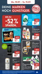 Gazetka promocyjna AldiSud - NÄCHSTE WOCHE - Gazetka - ważna od 15.07 do 15.07.2023 - strona 7 - produkty: aldi, ariel, butter, buttermilch, cookie, cookies, drink, eis, elle, energy drink, erde, erfrischungsgetränk, flasche, frucht, getränk, gewinnspiel, krombache, krombacher, krombacher pils, milch, monster, Monster Energy, Müller, nassfutter, natur, Nektar, nuii, pfirsich, pils, Pods, reis, rel, sauce, sheba, Spiele, stieleis, Ti, volvic, waschmittel, Yo