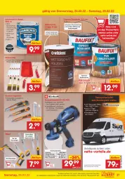 Gazetka promocyjna Netto Marken-Discount - Filial-Angebote - Gazetka - ważna od 26.03 do 26.03.2022 - strona 37 - produkty: angebot, Behälter, buch, bügel, eis, elle, Holz, HP, Japansäge, lack, Lacke, Pinsel, pril, reis, Roller, säge, Sport, Sprühpistole, Ti, vorteilspreis, ZTE