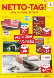 Gazetka promocyjna Netto Marken-Discount - Filial-Angebote - Gazetka - ważna od 26.03 do 26.03.2022 - strona 39 - produkty: after eight, akku, angebot, aust, Bau, Behälter, Bewegungssensor, bier, Dr. Oetker, eis, kölln, kraft, mousse, müsli, pfeffer, reis, schwein, schweine, schweine-bauch, staubsauger, Ti, usb, wein, weine, Yo, ZTE