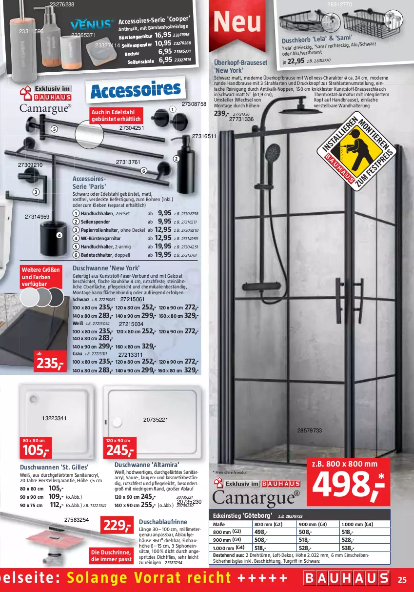 Aktueller Prospekt Bauhaus - Prospekte - von 04.09 bis 02.10.2021 - strona 25