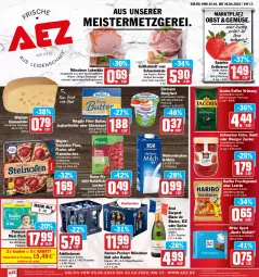 Gazetka promocyjna Aez - Prospekte - Gazetka - ważna od 30.04 do 30.04.2022 - strona 1 - produkty: adelholzener, AEZ, almighur, almighurt, auer, Bau, Bauer, Becher, beere, beeren, beutel, brut, brut dargent, bügel, bügelflasche, butter, coupon, de blancs, ehrmann, ehrmann almighurt, eis, elle, emmentaler, erdbeere, erdbeeren, flammkuchen, flasche, fleisch, frucht, fruchtgummi, glasflasche, grill, grillkotelett, haribo, hartkäse, hofgut, Holz, jacobs, joghur, joghurt, kaffee, Käse, knorr, knorr fix, kotelett, kuchen, Lakritz, lamm, leberkäs, LG, meggle, Meister, milch, natur, obst, oder lakritz, oder radler, Ofen, pampers, pizza, radler, reis, rel, ritter, ritter sport, salat, Schwartau, schwein, schweine, Sport, Sprizz, steinofen, steinofen pizza, Streichzart, teller, Ti, Tiere, wagner, weihenstephan, wein, weine, zucker