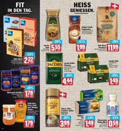Gazetka promocyjna Aez - Prospekte - Gazetka - ważna od 30.04 do 30.04.2022 - strona 12 - produkty: bärenmarke, beutel, café royal, Cap, cappuccino, cin, eis, elle, espresso, espresso oder, flasche, jacobs, Jacobs Gold, kaffee, kölln, konfitüre, krüger, löslicher kaffee, Meßmer, milch, mövenpick, müsli, reis, Schwartau, tee, teller, zucker