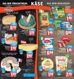 Gazetka promocyjna Aez - Prospekte - Gazetka - ważna od 30.04 do 30.04.2022 - strona 8 - produkty: auer, aus dem kühlregal, babybel, Bau, Bauer, Berger, Bergkäse, bier, camembert, chaumes, cheddar, eis, elle, emmentaler, exquisa, französischer weichkäse, frischkäse, galbani, géramont, grünländer, halbfester schnittkäse, hartkäse, Käse, kerrygold, Kugel, kühlregal, LG, milch, mini babybel, miree, Morbier, mozzarella, natur, natura, regal, reis, rel, sandwich, schnittkäse, sim, teller, weichkäse, würfel