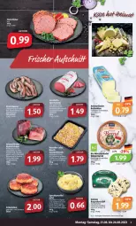 Gazetka promocyjna Markant - Prospekte - Gazetka - ważna od 26.08 do 26.08.2023 - strona 3 - produkty: ammerländer, bio, butter, butterkäse, dell, deutscher schnittkäse, eis, elle, essig, frikadellen, halbfester schnittkäse, Käse, mac, marinade, merl, reis, schnittkäse, Ti, Wild, Wilder Bernd, ZTE