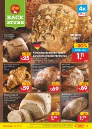 Gazetka promocyjna Netto Marken-Discount - Filial-Angebote - Gazetka - ważna od 30.07 do 30.07.2022 - strona 13 - produkty: angebot, backofen, bestpreis, blume, blumen, brot, brötchen, creme, Croissant, eis, Kürbis, Kürbiskernbrötchen, Meister, nuss, Ofen, quark, rama, rama cremefine, reis, roggenbrötchen, sonnenblume, sonnenblumen, speisequark, stube, Tasche, Ti, Tiere, tisch, weizenmischbrot, weltmeisterbrot, ZTE