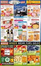 Gazetka promocyjna Norma - Norma - Gazetka - ważna od 18.11 do 18.11.2024 - strona 6 - produkty: axe, beere, beeren, bier, brezel, bürste, eis, elle, erde, flasche, Haxe, Kaki, kartoffel, kartoffeln, Käse, kochschinken, kühlregal, Kürbis, Kürbiskernöl, Laugenstange, LG, meersalz, Nektar, nektarinen, nuss, obst, Obst und Gemüse, regal, reis, sac, salami, salz, Schal, Schale, schinken, schwein, sesam, Speck, speisekartoffeln, Spezi, Ti, tiefpreis, und gemüse, wein, zwiebel, zwiebeln