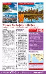 Gazetka promocyjna Rewe Reisen - Reiseprospekt - Gazetka - ważna od 31.03 do 31.03.2023 - strona 16 - produkty: Bad, Bau, buch, decke, deutschsprachige reiseleitung, dusche, eier, eis, Elan, elle, fisch, Garten, hama, inklusivleistungen, kokos, kokosnuss, kühlschrank, Liege, lion, mab, mac, Metro, Mode, natur, nuss, pool, reis, reiseverlauf, rel, rezept, rwe, Schrank, Ti, tisch, uhr