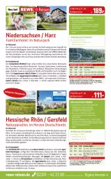 Gazetka promocyjna Rewe Reisen - Reiseprospekt - Gazetka - ważna od 31.03 do 31.03.2023 - strona 29 - produkty: auer, axe, Bad, Bademantel, Bau, bio, buch, Couch, dusche, eier, eis, erde, Fulda, inklusivleistungen, kaffee, kaffeemaschine, Kinder, kochfeld, kosmetik, küche, Küchen, Küchenzeile, kühlschrank, kurtaxe, leine, LG, Mantel, natur, reis, sac, Schrank, Ti, tisch, toast, toaster, uhr, wasser