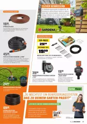 Gazetka promocyjna Obi - Prospekte - Gazetka - ważna od 10.04 do 10.04.2022 - strona 27 - produkty: aqua, batterie, computer, eis, elle, gardena, Garten, mac, pflanze, pflanzen, pute, rasen, Rauch, reis, ring, rwe, schlauch, Ti, top-preis, topf, Topfen, trolli, wasser