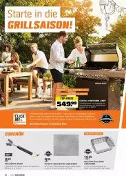 Gazetka promocyjna Obi - Prospekte - Gazetka - ważna od 10.04 do 10.04.2022 - strona 30 - produkty: bürste, edelstahl, eis, fisch, fleisch, grill, grillrost, korb, mac, Reinigung, reis, schutzhülle, Ti, top-preis, und gemüse, weber