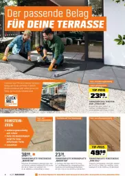 Gazetka promocyjna Obi - Prospekte - Gazetka - ważna od 10.04 do 10.04.2022 - strona 4 - produkty: eis, feinsteinzeug, Holz, latte, LG, mac, Reinigung, reis, terrassenplatte, Ti, top-preis