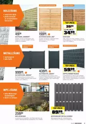 Gazetka promocyjna Obi - Prospekte - Gazetka - ważna od 10.04 do 10.04.2022 - strona 9 - produkty: dichtzaun, edelstahl, eis, elle, Holz, lamm, mac, natur, reifen, reis, Ti, top-preis, Zelt