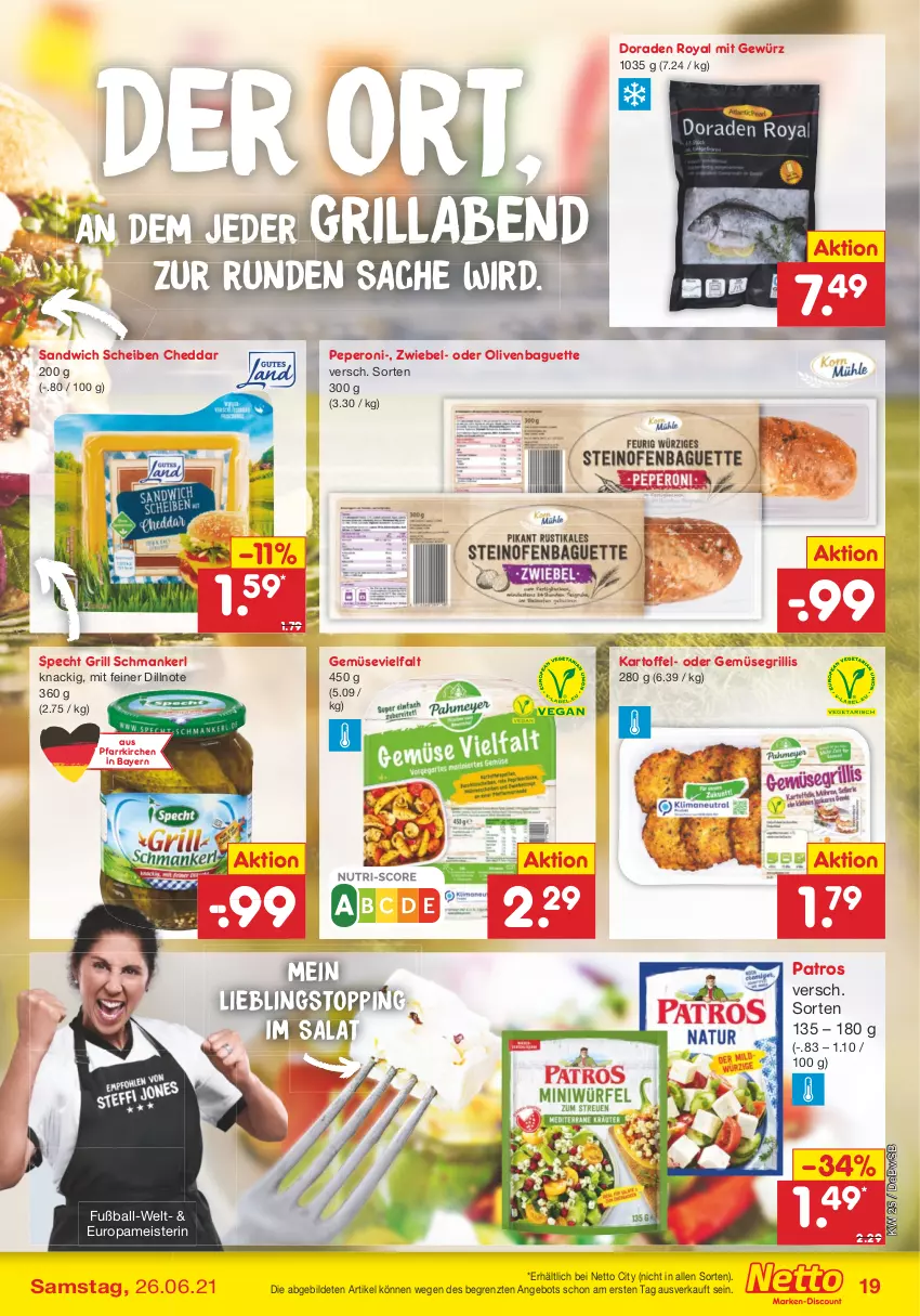 Aktueller Prospekt Netto Marken-Discount - Filial Angebote - von 21.06 bis 26.06.2021 - strona 21