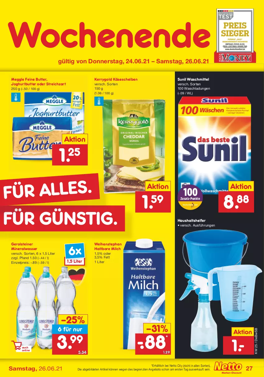 Aktueller Prospekt Netto Marken-Discount - Filial Angebote - von 21.06 bis 26.06.2021 - strona 29