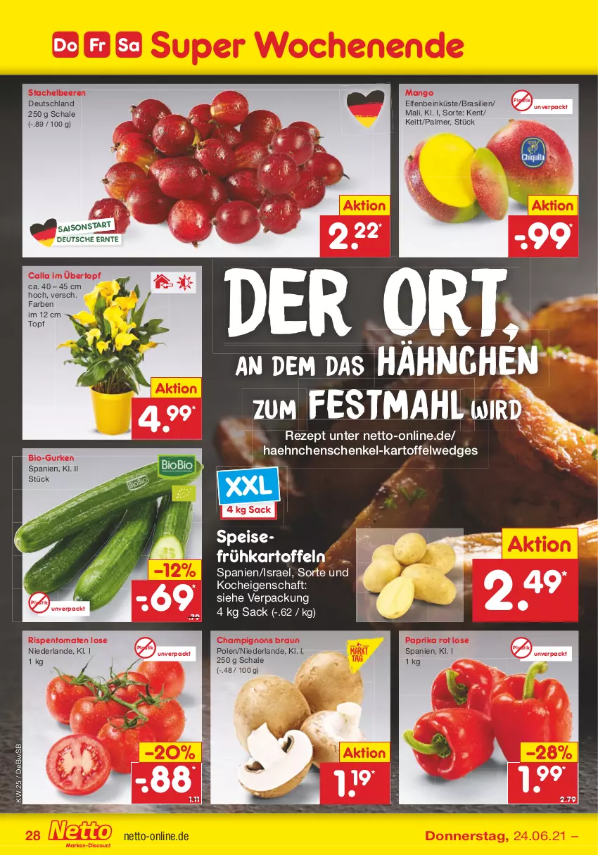 Aktueller Prospekt Netto Marken-Discount - Filial Angebote - von 21.06 bis 26.06.2021 - strona 30