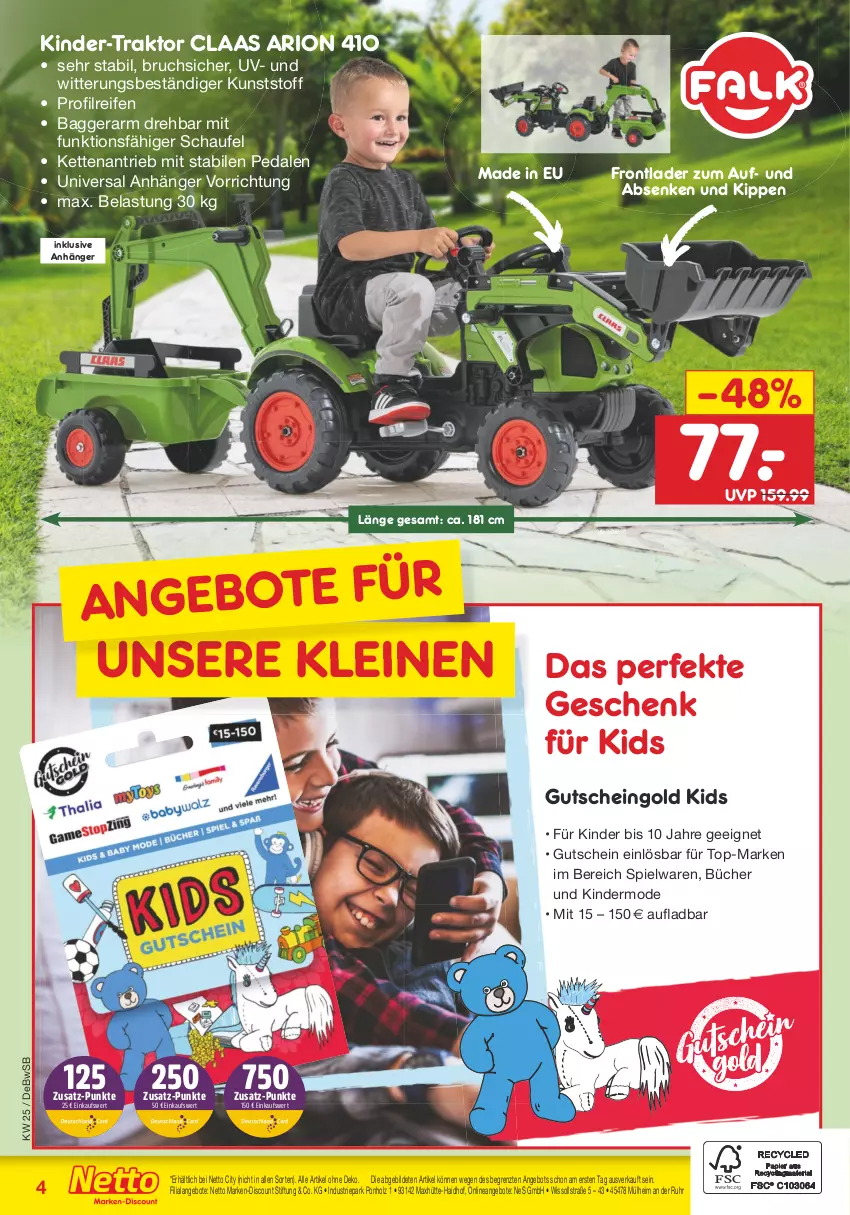 Aktueller Prospekt Netto Marken-Discount - Filial Angebote - von 21.06 bis 26.06.2021 - strona 42