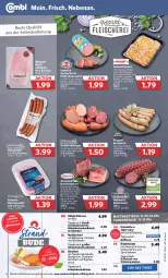 Gazetka promocyjna Combi - Prospekte - Gazetka - ważna od 10.06 do 10.06.2023 - strona 10 - produkty: axe, Bau, bohne, bohnen, bolognese, braten, bratwurst, braun, brot, brötchen, dell, Edelsalami, eier, eis, elle, fleisch, frikadellen, Garten, grill, grillhaxe, Hähnchenfleisch, Haxe, Hendl, hering, Herings, hühner, kartoffel, kartoffeln, Kartoffelpüree, Käse, kasseler, kernschinken, kräuter, kräutern, lachs, mac, meerrettich, merl, mit zwiebeln, mozzarella, nerf, nudel, paprika, pfeffer, püree, reis, rel, Rettich, Ria, rind, rinder, rinderbraten, ring, rosmarin, salami, salat, salz, sauce, schinken, schnitten, schnitzel, schwein, schweine, Schweinelachs, schweinenacken, Semmel, snack, Speck, Spezi, spinat, steak, Streichzart, Ti, tisch, tomate, tomaten, uhr, vom schweinenacken, wein, weine, wurst, zwiebel, zwiebeln