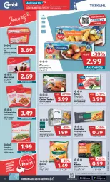 Gazetka promocyjna Combi - Prospekte - Gazetka - ważna od 10.06 do 10.06.2023 - strona 14 - produkty: angebot, angebote, Becher, beutel, bourbon, bourbon vanille, eis, enders, femeg, fertiggericht, fertiggerichte, fisch, fischstäbchen, iglo, kräuter, leine, mccain, medaillons, mit gemüse, reis, snack, stieleis, tender, thunfisch, Ti, vanille, vita, ZTE