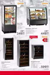 Gazetka promocyjna Selgros - Gastronomie - Gazetka - ważna od 05.04 do 05.04.2023 - strona 30 - produkty: auto, Bau, beleuchtung, eis, flasche, kühlschrank, reis, Schal, Schrank, Ti, tisch, vitrine, wein