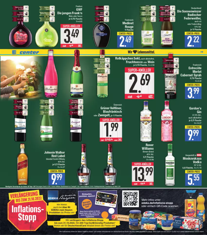 Aktueller Prospekt E Center - Angebote der Woche - von 26.09 bis 01.10.2022 - strona 15 - produkty: grill, rouge, Ti, vodka