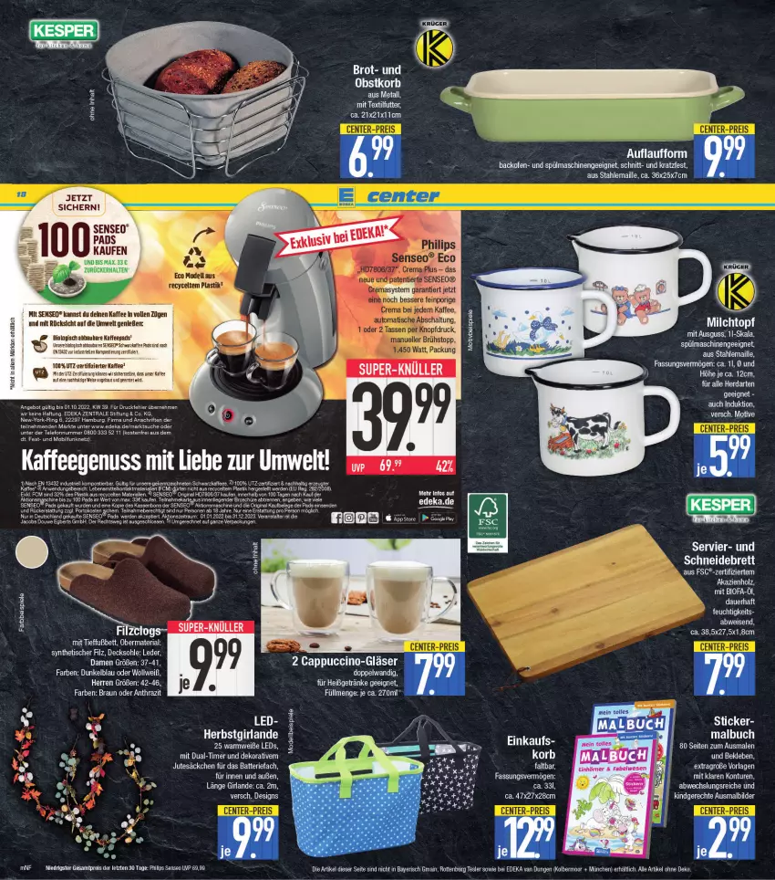 Aktueller Prospekt E Center - Angebote der Woche - von 26.09 bis 01.10.2022 - strona 18 - produkty: Abba, asti, Bau, bio, eis, elle, kaffee, kaffeegenuss, nuss, Stier, Ti