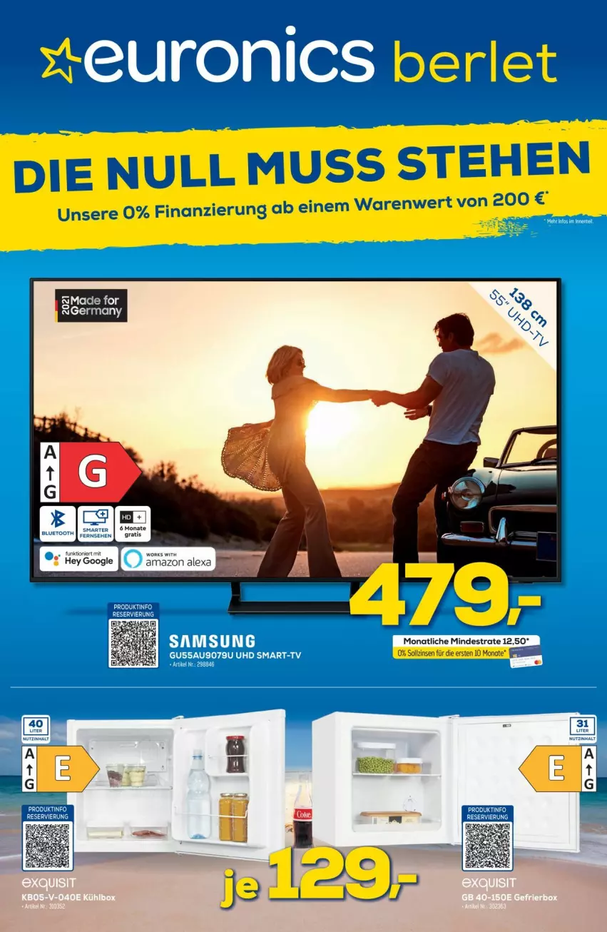 Aktueller Prospekt Euronics - Prospekte - von 24.08 bis 31.08.2022 - strona 1 - produkty: Germ