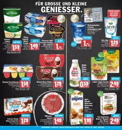 Gazetka promocyjna Aez - Prospekte - Gazetka - ważna od 27.01 do 27.01.2024 - strona 8 - produkty: activia, alpro, arla, arla skyr, Becher, burger, butter, choco fresh, danone, danone activia, danone fruchtzwerge, Dany, dany sahne, drink, ehrmann, eier, eiersalat, eis, elinas, elinas joghurt, elle, ferrero, flasche, frucht, fruchtzwerge, joghur, joghurt, joghurt mild, Kinder, Kinder Choco fresh, kokos, kokosnuss, leine, mandel, milch, Müller, natur, naturjoghurt, nuggets, nuss, pudding, reis, Ria, sahne, salami, salat, Skyr, snack, snacks, teller, The Vegetarian Butcher, Ti, Vegeta, veggie, weihenstephan, wiltmann, ZTE