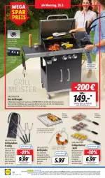 Gazetka promocyjna Lidl - Aktionsprospekt - Gazetka - ważna od 30.03 do 30.03.2024 - strona 20 - produkty: abdeckplane, angebot, dell, edelstahl, eis, elle, gasgrill, grill, grillfläche, Grillspieße, Holz, holzkohle, holzkohlegrill, kochfeld, Kohlegrill, korb, lamm, LG, Meister, Mode, ndk, Reinigung, reis, Ria, Schal, Schale, thermometer, Ti, ZTE