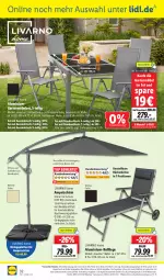 Gazetka promocyjna Lidl - Aktionsprospekt - Gazetka - ważna od 30.03 do 30.03.2024 - strona 42 - produkty: ampelschirm, angebot, angebote, dell, eis, elle, Garten, gartenmöbel, latte, Liege, möbel, Mode, ndk, reis, rel, rückenlehne, Schal, Schale, telefon, Ti, tisch, uhr, uv-schutz