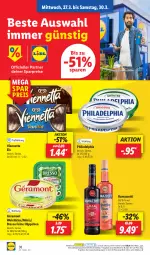 Gazetka promocyjna Lidl - Aktionsprospekt - Gazetka - ważna od 30.03 do 30.03.2024 - strona 50 - produkty: angebot, bresso, coupon, eis, géramont, Käse, ndk, rama, ramazzott, ramazzotti, reis, Schal, Schale, Ti, viennetta, weichkäse, zott