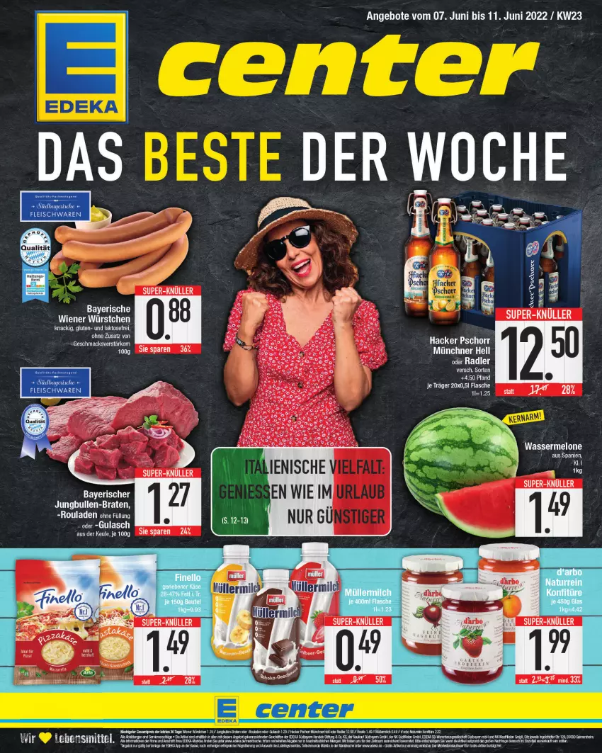 Aktueller Prospekt E Center - Angebote der Woche - von 06.06 bis 11.06.2022 - strona 1 - produkty: lebensmittel, Ti