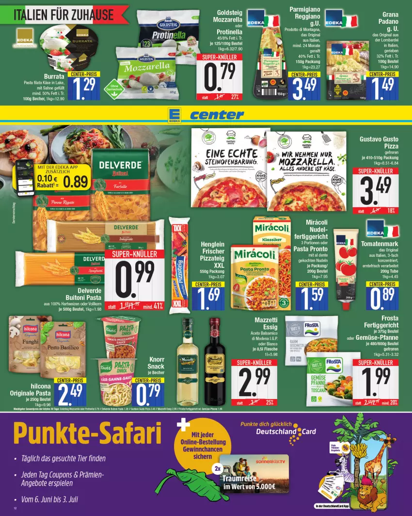 Aktueller Prospekt E Center - Angebote der Woche - von 06.06 bis 11.06.2022 - strona 12 - produkty: padano, snack, Ti