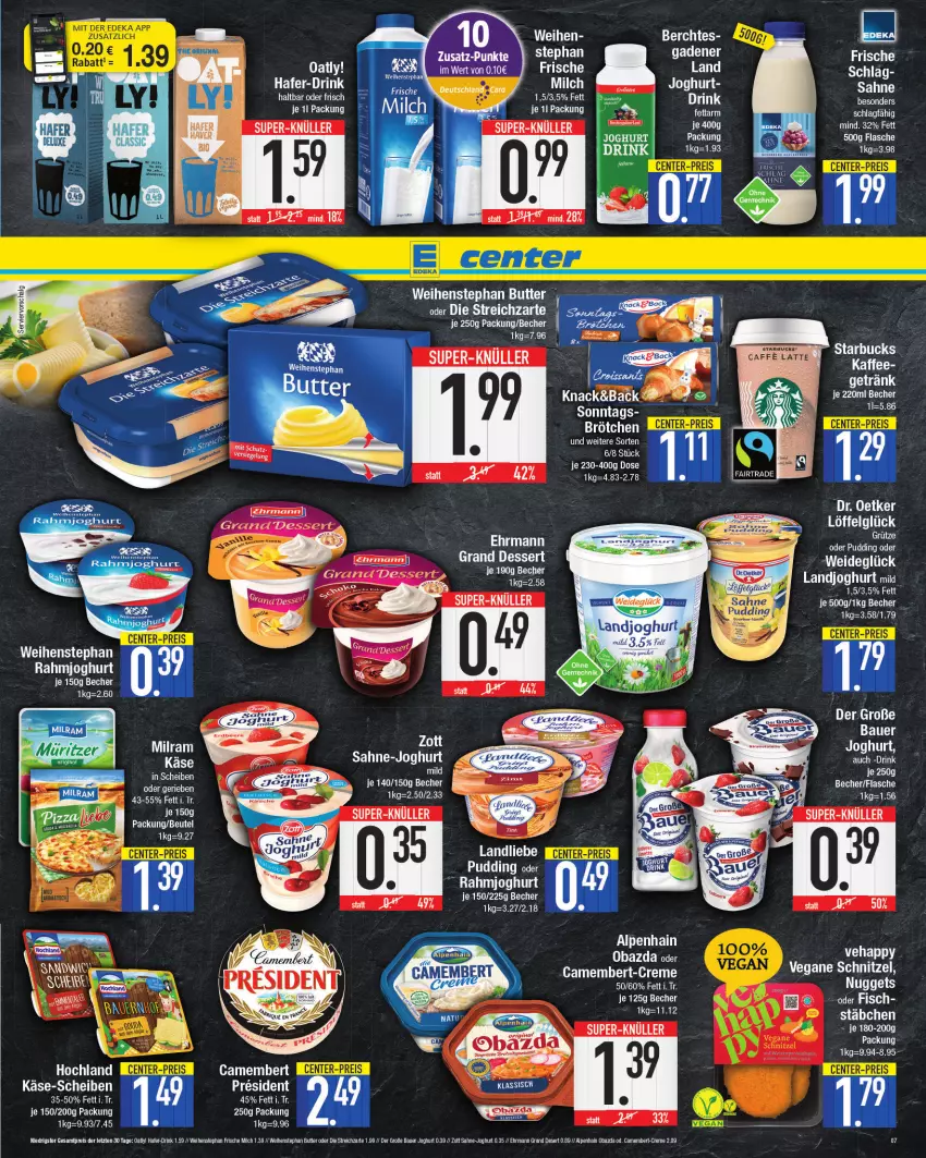 Aktueller Prospekt E Center - Angebote der Woche - von 06.06 bis 11.06.2022 - strona 7 - produkty: Käse, sahne