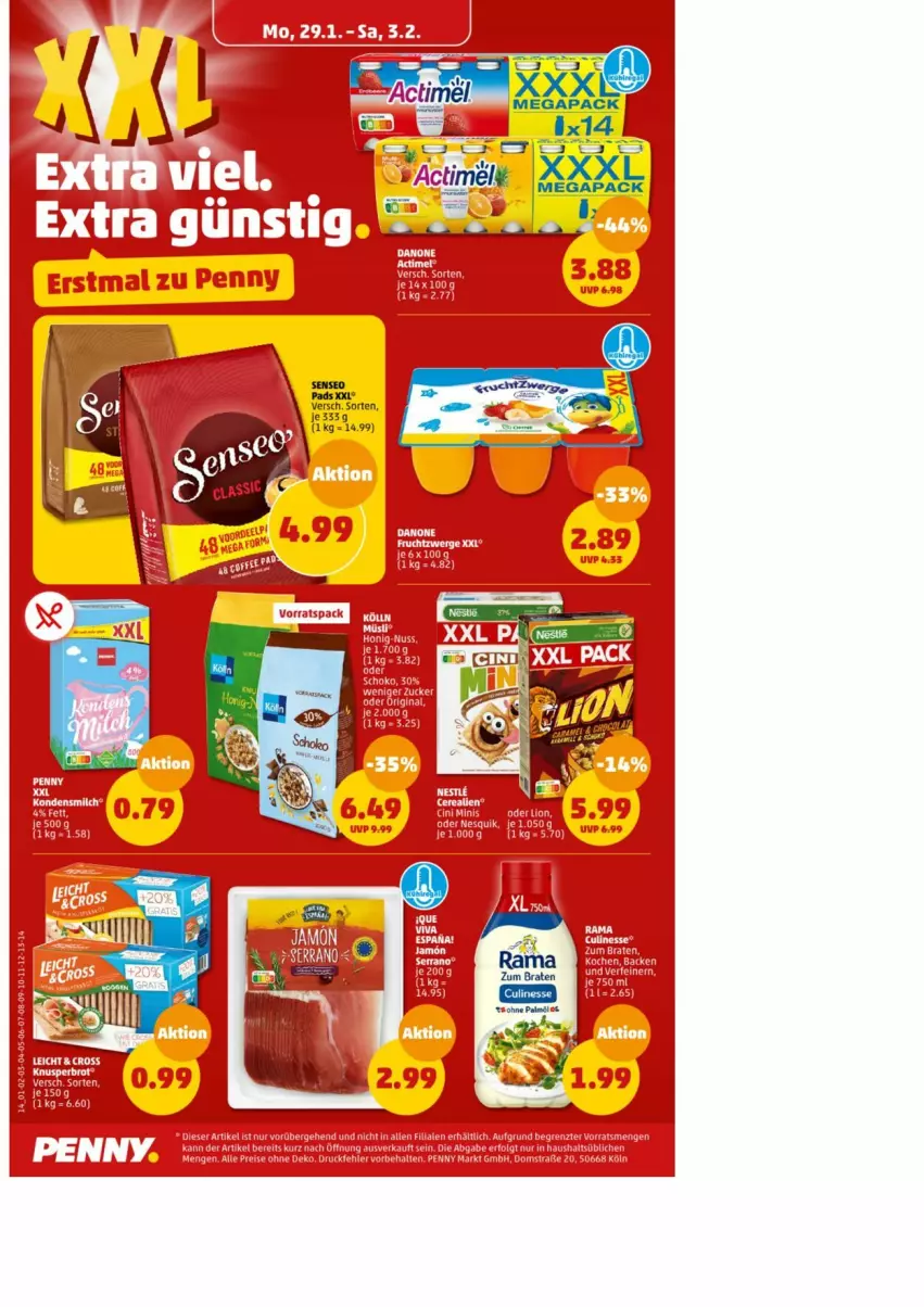 Aktueller Prospekt Penny - Prospekte - von 30.01 bis 03.02.2024 - strona 14 - produkty: braten