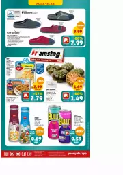 Gazetka promocyjna Penny - Prospekte - Gazetka - ważna od 03.02 do 03.02.2024 - strona 27 - produkty: bett, ente, filegro, Müller, müllerin art, pantolette, pantoletten, Ria, Schal, Schale, Ti, tisch