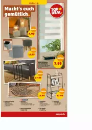 Gazetka promocyjna Penny - Prospekte - Gazetka - ważna od 03.02 do 03.02.2024 - strona 29 - produkty: hocker, Leuchte, leuchtmittel, teppich, Ti, tisch, tischleuchte, würfel