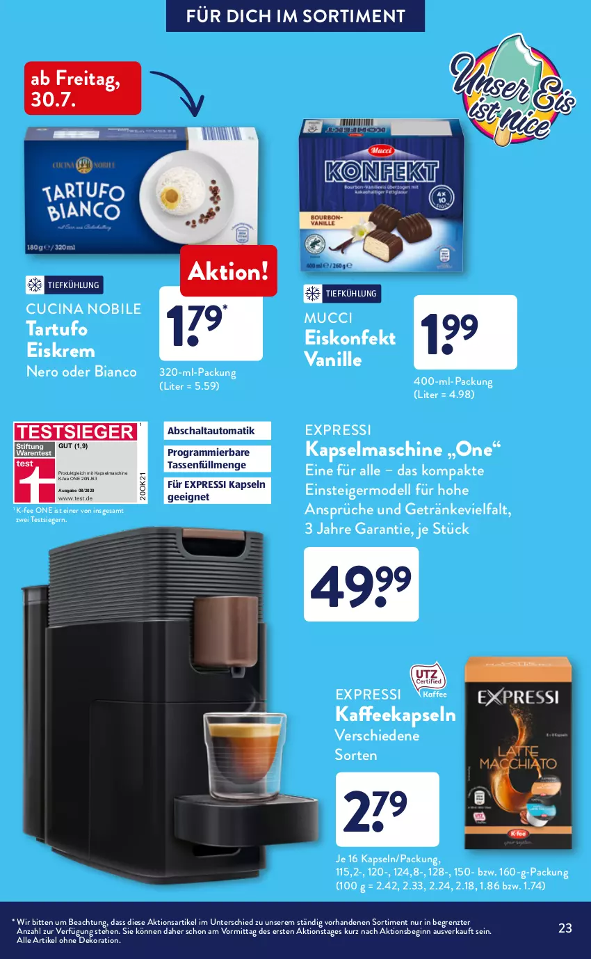 Aktueller Prospekt AldiSud - ALDI Sortiment - von 01.07 bis 31.07.2021 - strona 23