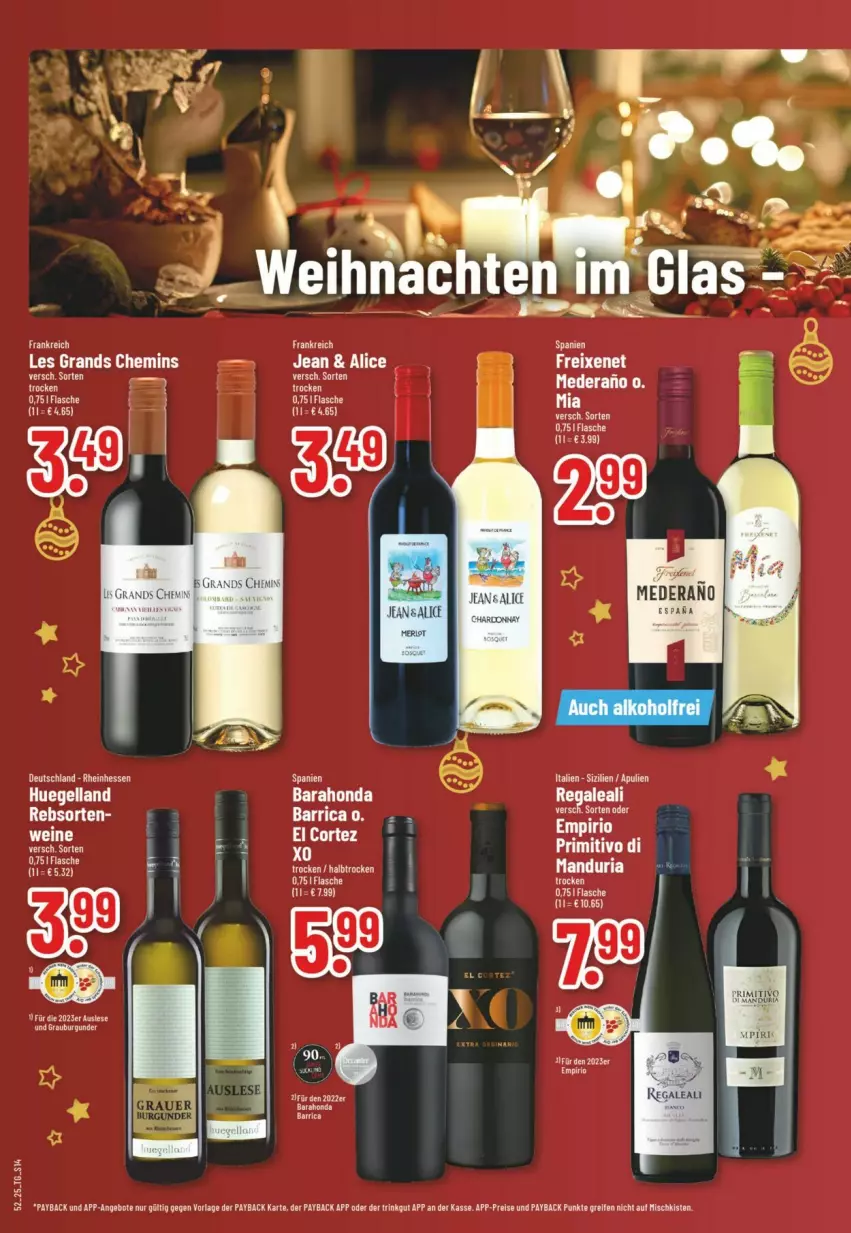 Aktueller Prospekt Trinkgut - Prospekte - von 21.12 bis 27.12.2025 - strona 16 - produkty: acer, aeg, angebot, angebote, burgunder, eis, flasche, grauburgunder, payback, regal, reifen, reis, Ria, Ti