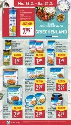Gazetka promocyjna Aldi Nord - Von Montag - Gazetka - ważna od 21.02 do 21.02.2026 - strona 13 - produkty: aus der tiefkühlung, beutel, Bifteki, blätterteig, brot, cracker, creme, eis, feta, fleisch, gin, gyros, honig, Käse, meersalz, natives olivenöl, nuss, olive, oliven, olivenöl, olivenöl extra, paprika, reifen, reis, rosmarin, salz, Schal, Schale, spinat, suppe, Teigrolle, Ti, tisch, topf, zitrone, zitronen, ZTE