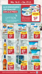 Gazetka promocyjna Aldi Nord - Von Montag - Gazetka - ważna od 21.02 do 21.02.2026 - strona 14 - produkty: aldi, beutel, bier, bohne, bohnen, cranberry, eis, elle, flasche, gin, honig, küche, mandel, mandeln, Metaxa, Mythos, nuss, Nussmix, nussriegel, ouzo, reis, riegel, sauce, sesam, Tasche, taschen, Ti, tisch, tomate, tomaten, tomatensauce, ZTE