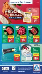 Gazetka promocyjna Aldi Nord - Von Montag - Gazetka - ważna od 21.02 do 21.02.2026 - strona 4 - produkty: aldi, auer, auto, bio, braten, brustfilet, eis, filet, filets, fleisch, grill, gulasch, Käse, magazin, milch, papier, quark, reis, rind, rinder, rwe, schwein, snack, speisequark, telefon, Ti, tiefpreis, wein